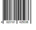 Barcode Image for UPC code 4820181425036