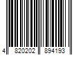 Barcode Image for UPC code 4820202894193