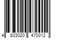 Barcode Image for UPC code 4833020470012