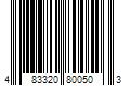 Barcode Image for UPC code 483320800503