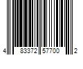 Barcode Image for UPC code 483372577002