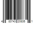 Barcode Image for UPC code 483743208351