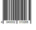 Barcode Image for UPC code 484000201026036