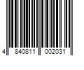 Barcode Image for UPC code 4840811002031