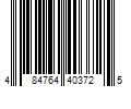 Barcode Image for UPC code 484764403725