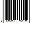 Barcode Image for UPC code 4850001000150