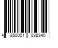 Barcode Image for UPC code 4850001036340