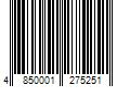 Barcode Image for UPC code 4850001275251