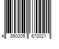 Barcode Image for UPC code 4850005670021