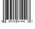 Barcode Image for UPC code 485700814407