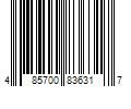 Barcode Image for UPC code 485700836317