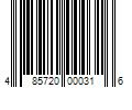 Barcode Image for UPC code 485720000316