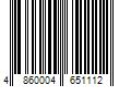 Barcode Image for UPC code 4860004651112