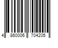 Barcode Image for UPC code 4860006704205