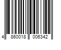 Barcode Image for UPC code 4860018006342