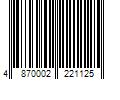 Barcode Image for UPC code 4870002221125