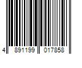 Barcode Image for UPC code 4891199017858