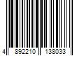 Barcode Image for UPC code 4892210138033