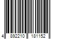 Barcode Image for UPC code 4892210181152