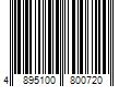 Barcode Image for UPC code 4895100800720