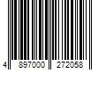 Barcode Image for UPC code 4897000272058