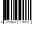 Barcode Image for UPC code 4897024514035