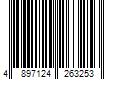 Barcode Image for UPC code 4897124263253