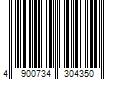 Barcode Image for UPC code 4900734304350