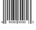 Barcode Image for UPC code 490080800803