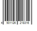 Barcode Image for UPC code 4901126218316