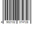 Barcode Image for UPC code 4902102074728