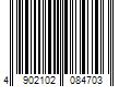 Barcode Image for UPC code 4902102084703