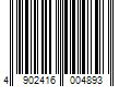 Barcode Image for UPC code 4902416004893