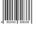 Barcode Image for UPC code 4902430806336