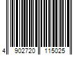 Barcode Image for UPC code 4902720115025