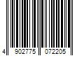 Barcode Image for UPC code 4902775072205