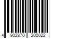 Barcode Image for UPC code 4902870200022. Product Name: 