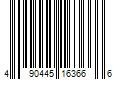 Barcode Image for UPC code 490445163666