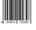 Barcode Image for UPC code 4904810192398