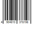 Barcode Image for UPC code 4904810378198