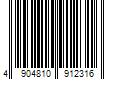 Barcode Image for UPC code 4904810912316