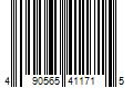 Barcode Image for UPC code 490565411715