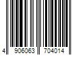 Barcode Image for UPC code 4906063704014