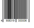 Barcode Image for UPC code 4906319000006