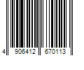 Barcode Image for UPC code 4906412670113