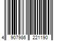 Barcode Image for UPC code 4907986221190