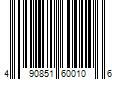 Barcode Image for UPC code 490851600106