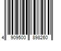 Barcode Image for UPC code 4909500898260