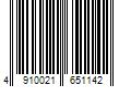 Barcode Image for UPC code 4910021651142