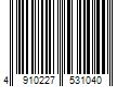 Barcode Image for UPC code 4910227531040